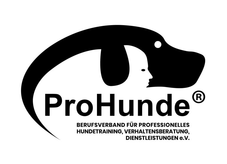 Logo von ProHunde, Berufsverband für professionelle Hundetraining und -beratungen.